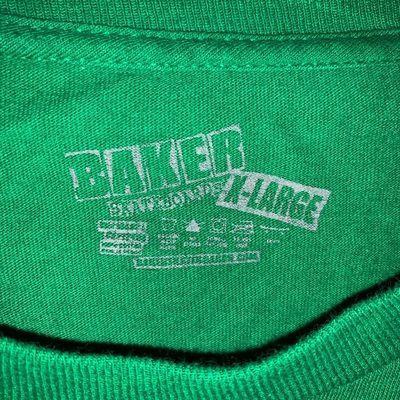 Green Baker Skateboards tee - Picture 3 of 3